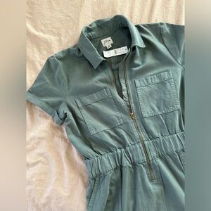 NWT 𝅺J. Crew Front Zip Chino Dress Army Khaki Green